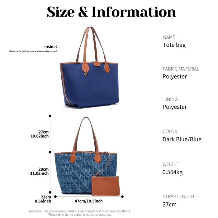 Sac fourre-tout classique de grande capacité pour femmes, sac à main de bureau à bandoulière unique,