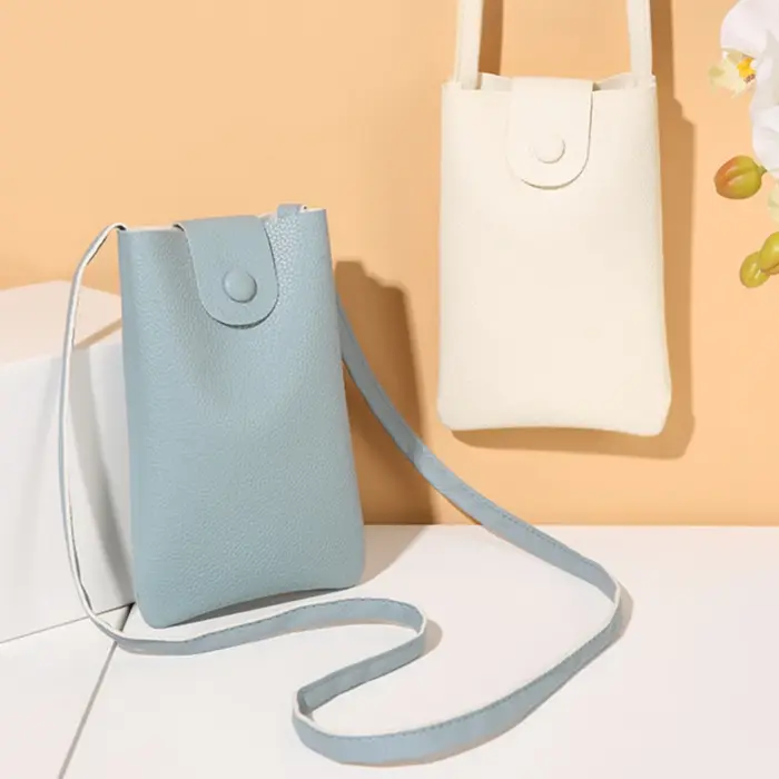 Petit sac à bandoulière sac de téléphone design femmes sac en cuir souple léger mode sac