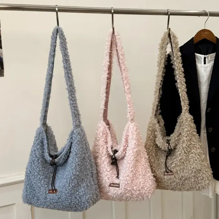 Sacs à bandoulière Double face en velours