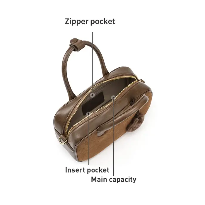 LA FESTIN-Sac à Main en Cuir pour Femme