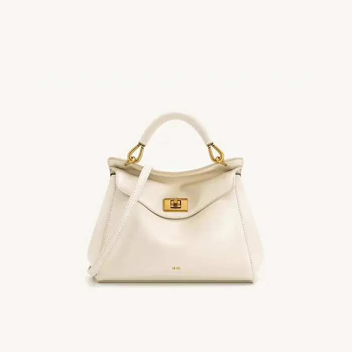 Sac à main JW PEI pour femme, nouvelle collection 2025, sac bandoulière Lucia Lock avec une touche haut de gamme, luxe léger et polyvalent