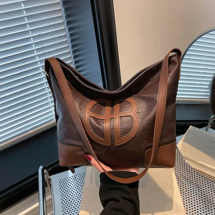 Sac Hobo Vintage en Faux cuir pour femmes