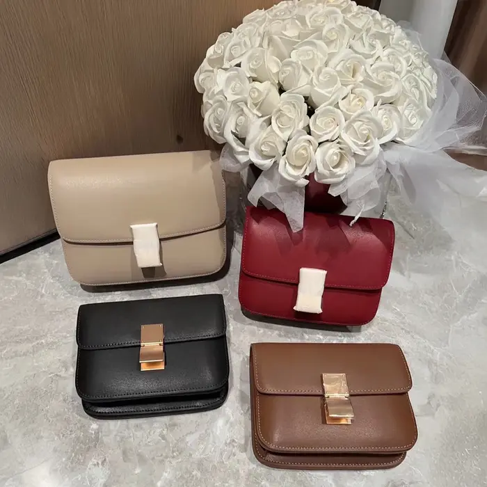 Mendy femmes sac à bandoulière femme sac croisé en cuir véritable luxe concepteur dame petit sac carré boîte rabat sous les bras sacs à bandoulière