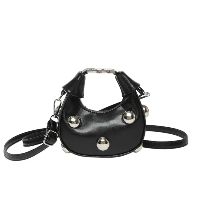 Sac à bandoulière clouté haut de gamme