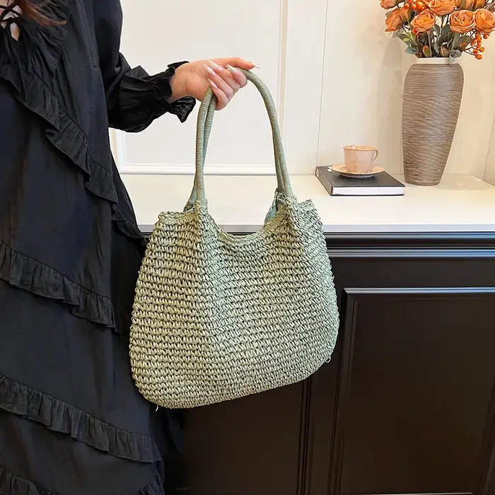 Sac à main en paille pour femmes
