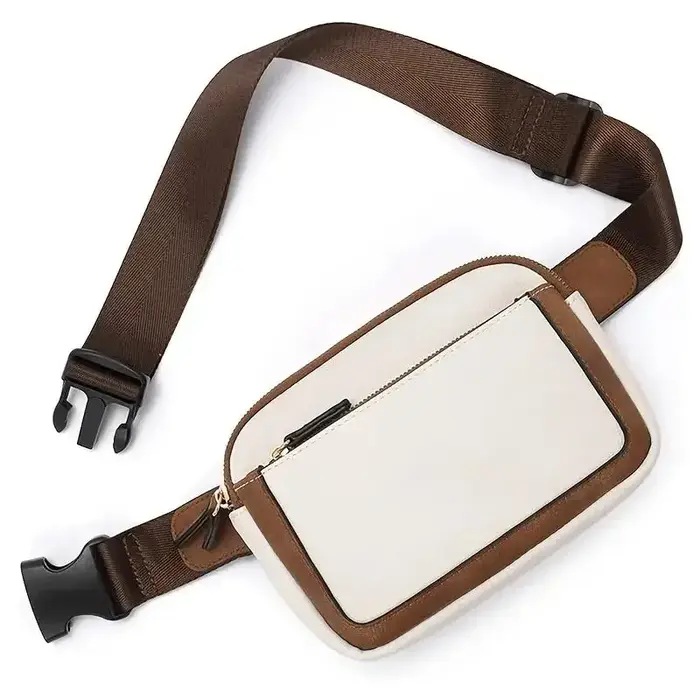 Sac de taille en cuir pour femmes