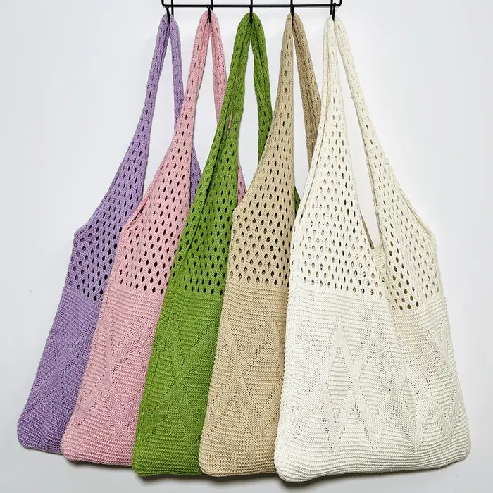 Sac à Main d'Été en Raphia pour Femme