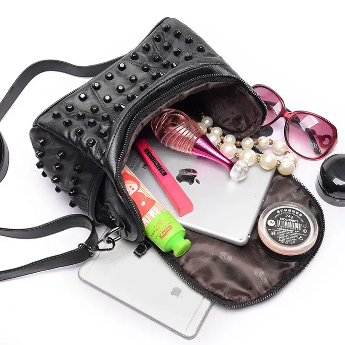 Sac de luxe en cuir véritable pour femmes