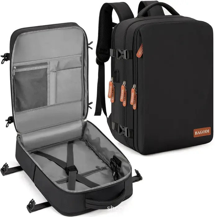 Buylor sac à dos de voyage sac à dos avion 45x20x30 pour femmes/hommes sacs de cabine Easyjet sac à dos pour ordinateur portable sac à dos décontracté pour week-end