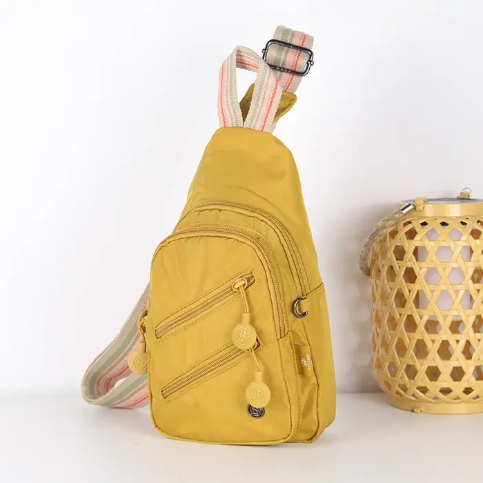 Sac à bandoulière multi-poches pour femmes