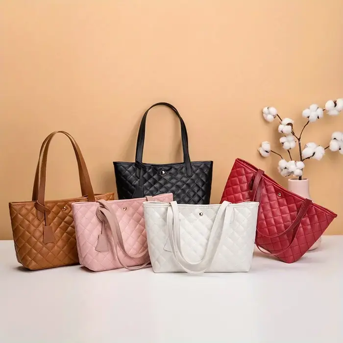 Sac fourre-tout chic brodé pour femme