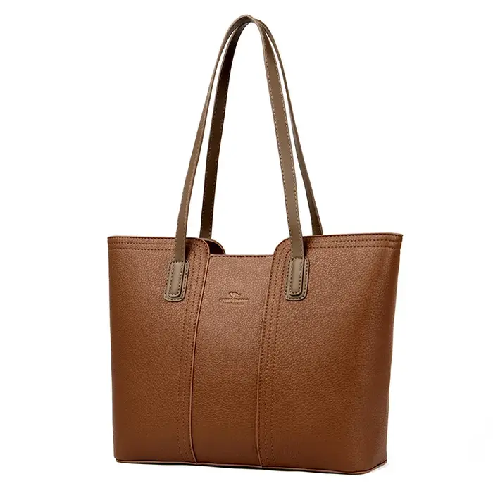 Sac fourre-tout grande capacité pour femme, sac à main tendance pour le trajet quotidien, sac à band