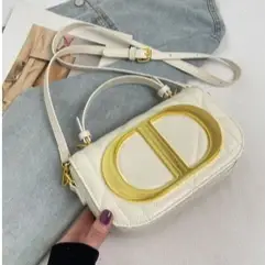 Sac à main élégant de style parisien pour femme, sac à main en cuir de luxe, sac bandoulière tendanc
