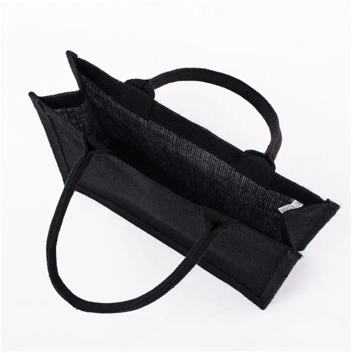 Sac à main en Jute noir pour femmes