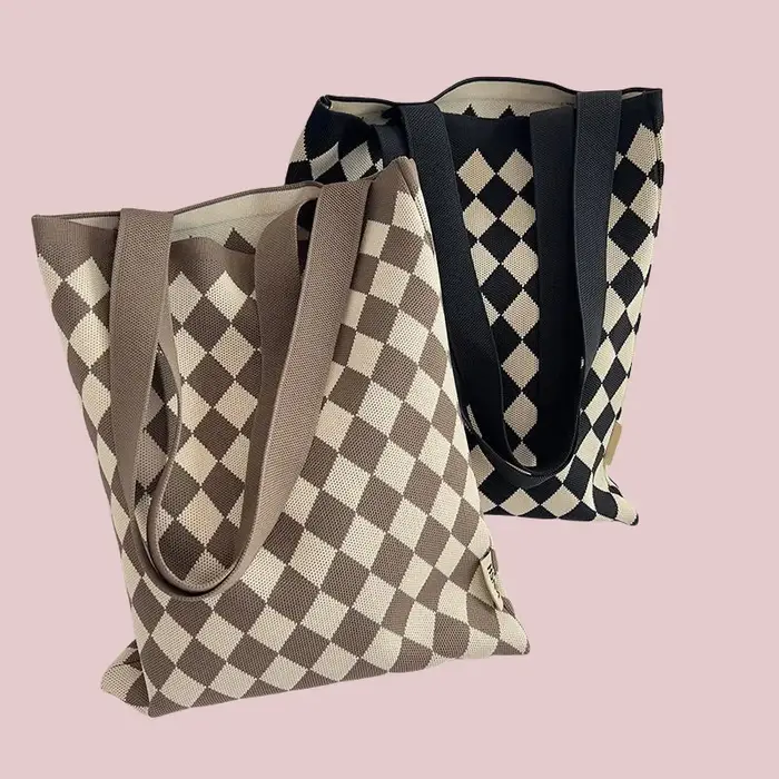 Sac en tricot à la mode pour femme