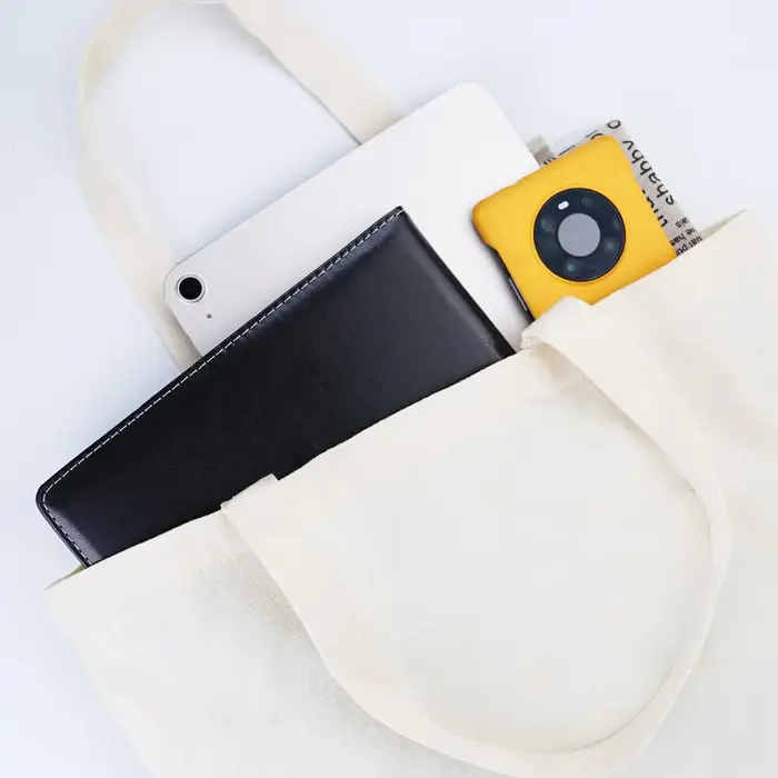 Paquet de 6 sacs fourre-tout en toile