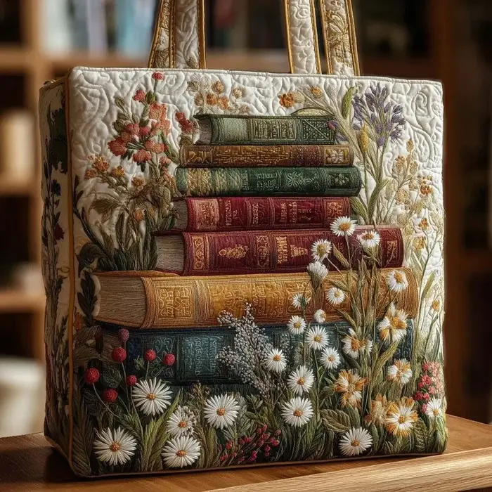 Sac fourre-tout matelassé vintage