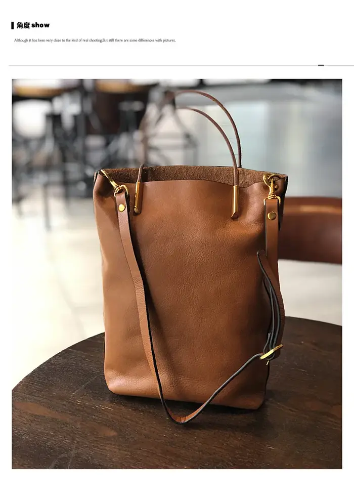 Sac à main rétro en cuir véritable pour femme, sac à main en cuir de vachette souple, designer polyv