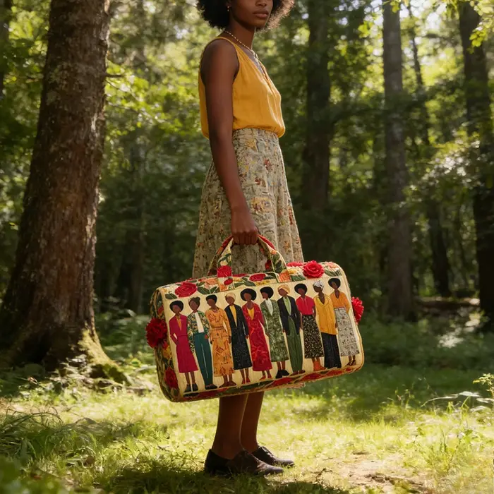 Sac fourre-tout matelassé 3D pour femmes