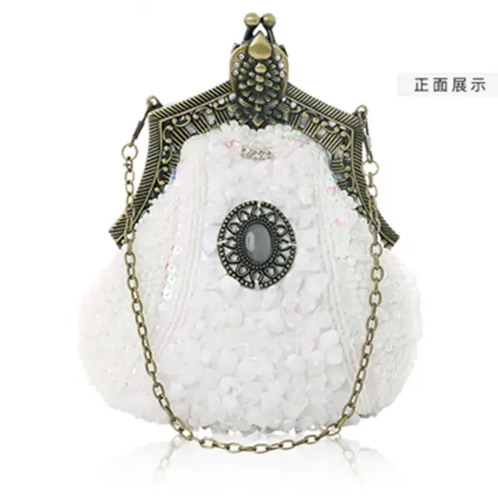 Sac à main rétro à sequins pour femmes