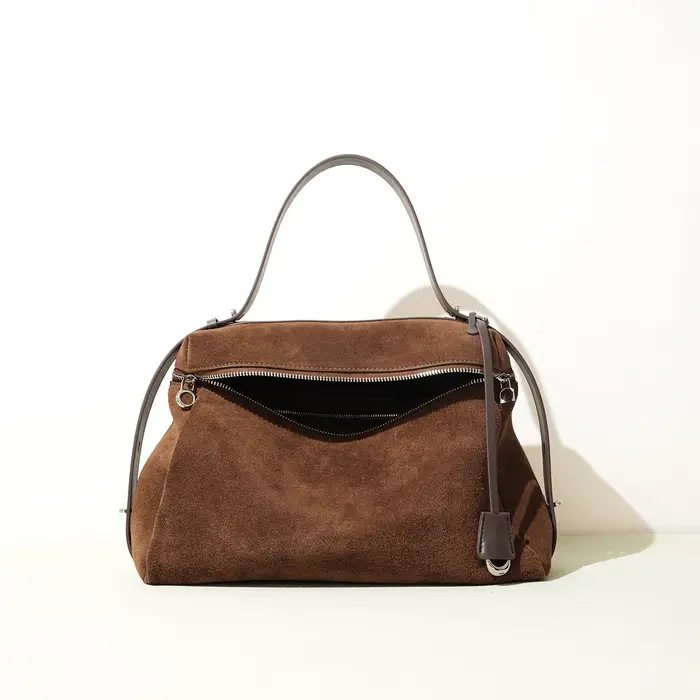 Sac à main Premium 2025 automne hiver daim cuir Boston sac épaule sac à bandoulière femmes minimaliste déplacements tendance polyvalent sac