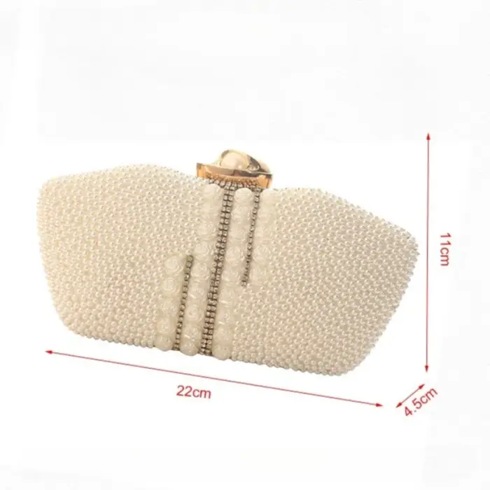 Pochette élégante et minimaliste de luxe pour femme avec bandoulière convertible