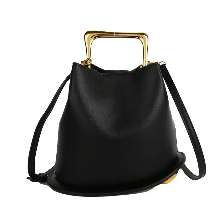 2025 mode nouveau Style chaud PU solide seau épaule et sacs à bandoulière Super Cool conception Uniq