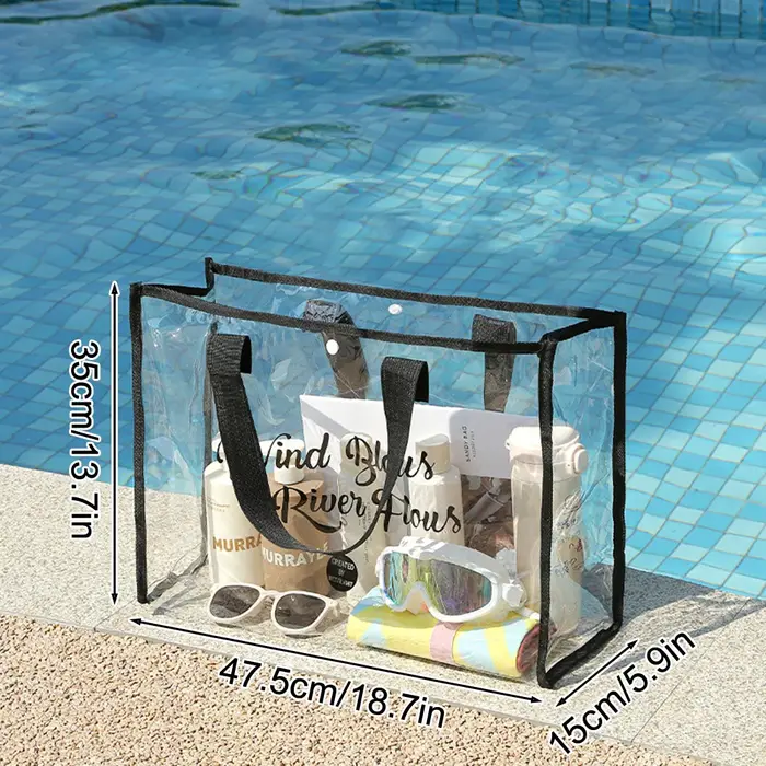 Pochette cosmétique et sac de plage - Sac