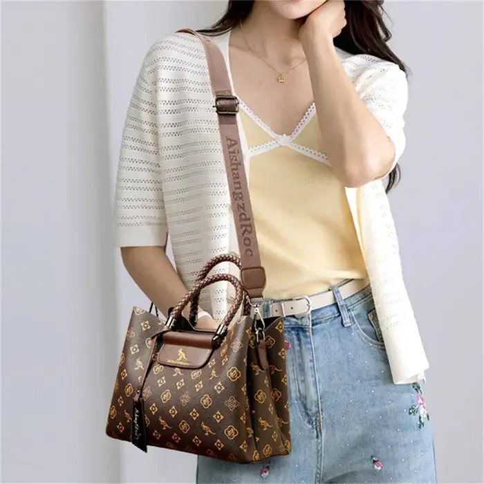 Sac à Main Élégant avec Poignée Unique pour Femme