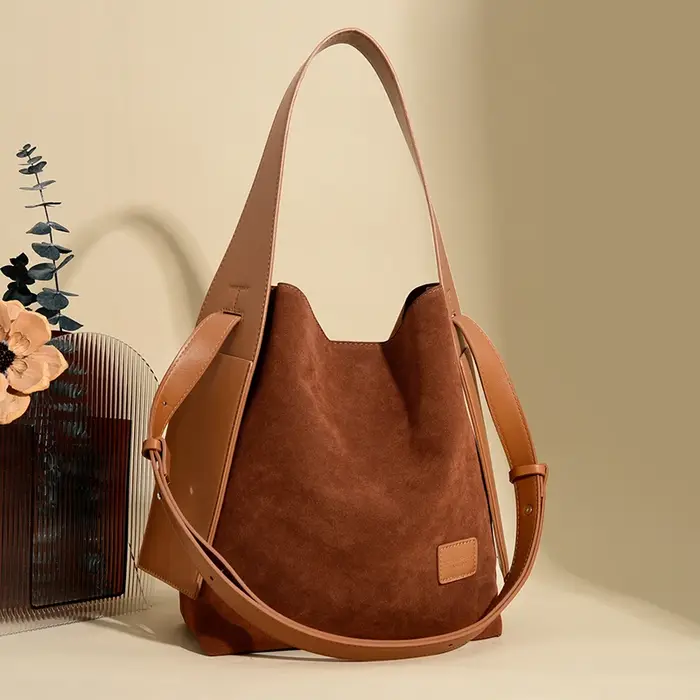 2025 nouvelle mode gommage femmes seau sac Vintage en cuir sac de messager de haute qualité rétro sac à bandoulière