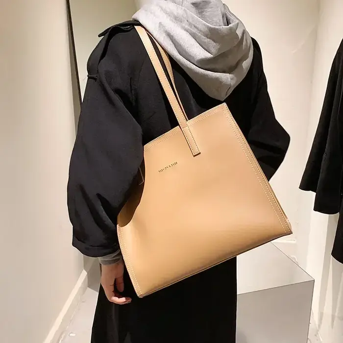 Sac fourre-tout pour femmes, sacs à main de grande capacité, luxe, haute qualité, cuir PU, sac à ban