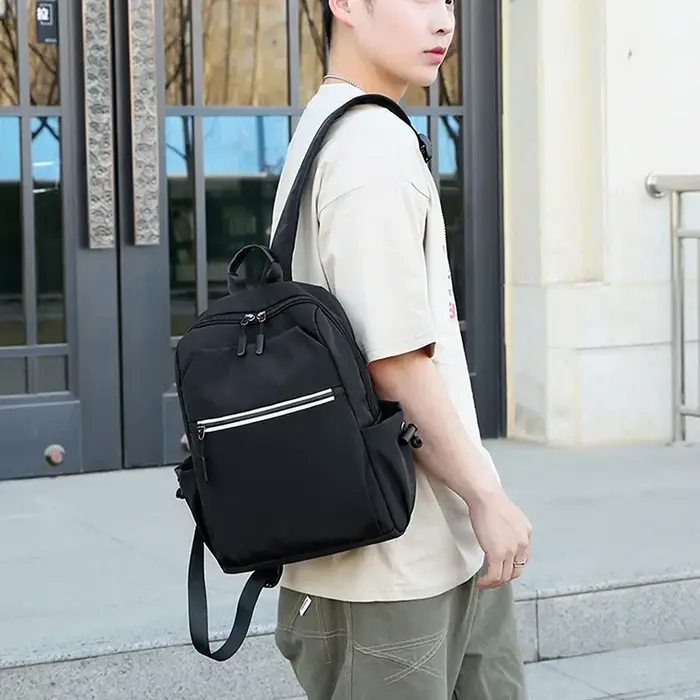 Mini sacs à dos pour hommes Oxford tissu sac à dos pour ordinateur portable pour hommes 2025 petit h