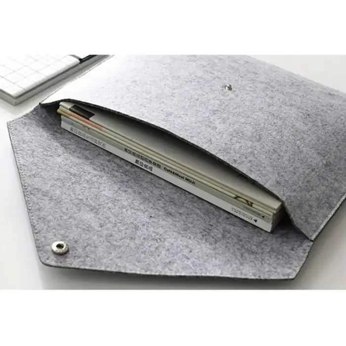 A3 grande capacité dossiers sacs en feutre porte-documents d'affaires papeterie organisateur sac de rangement étuis à documents cadeaux