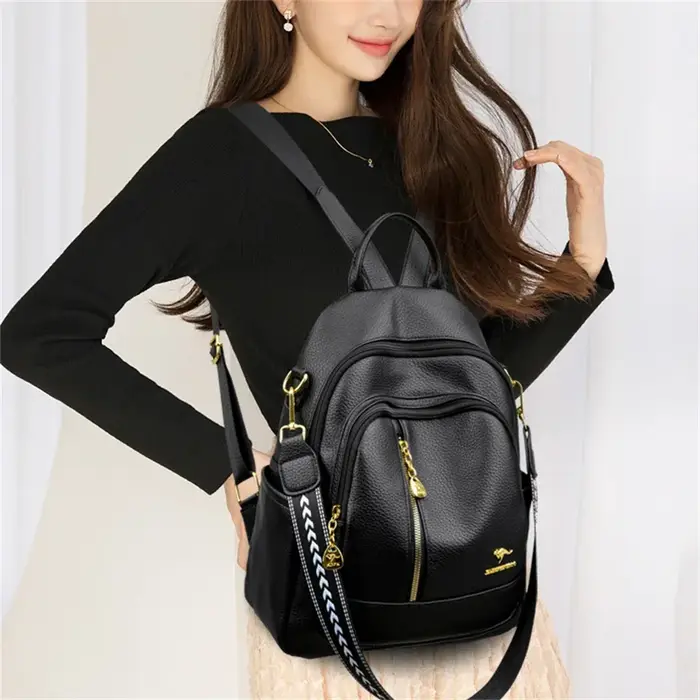 Véritable Original en cuir marques Sac à Dos pour femmes étudiant Sac d'école Sac à Dos Design de luxe Sac à Dos grande capacité Sac A Dos