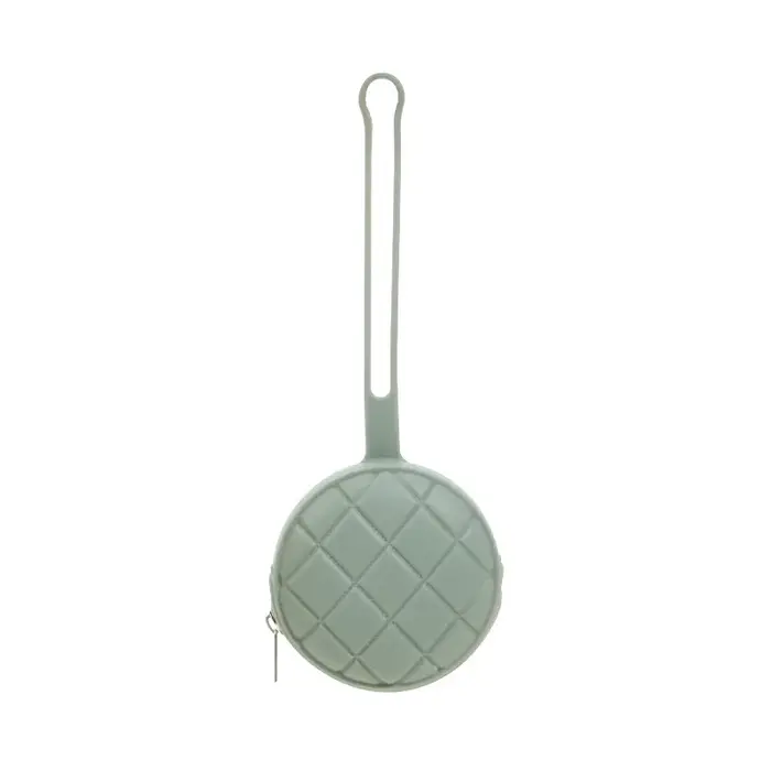 Mini sac rond blanc à bandoulière pour femme