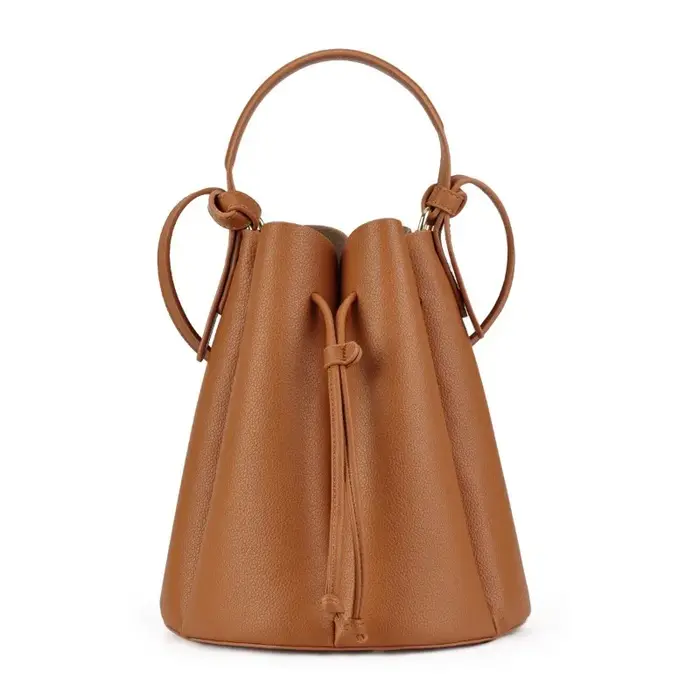 Sac seau tendance pour femme, forme pétale unique, design vintage de niche, grande capacité, sac à b
