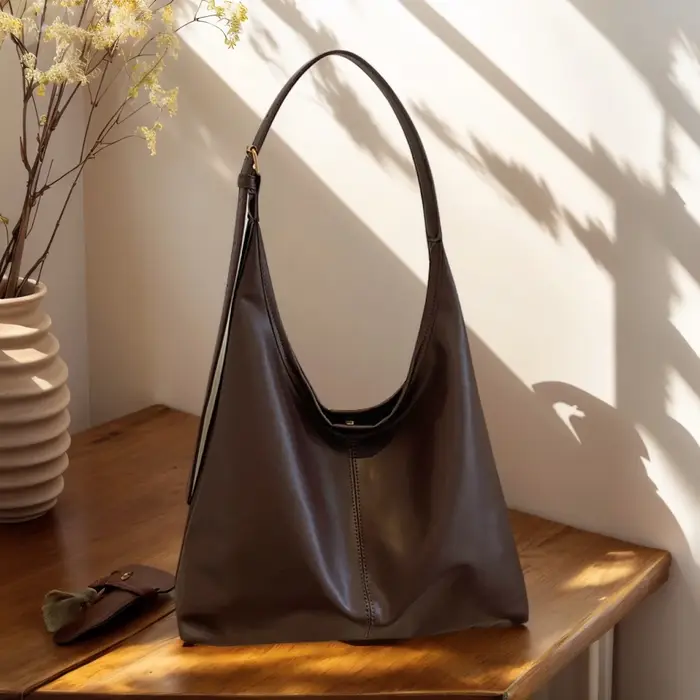 Nouveau sac fourre-tout Vintage grande capacité Simple sac à bandoulière pour femmes sac Hobo pour femme sac