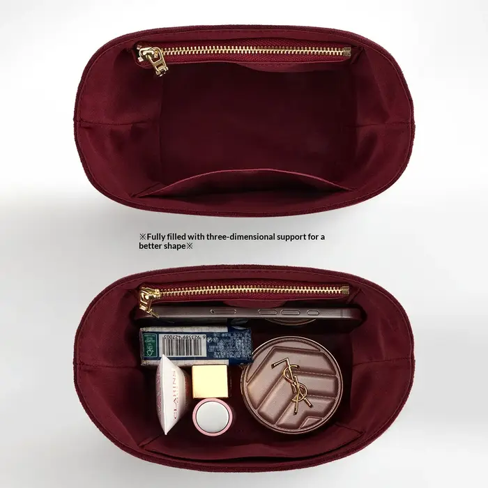 Organisateur de sac en flanelle pour LV All in BB