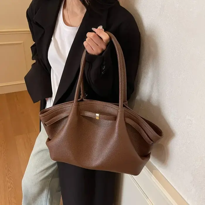 Sac fourre-tout de luxe français de grande capacité