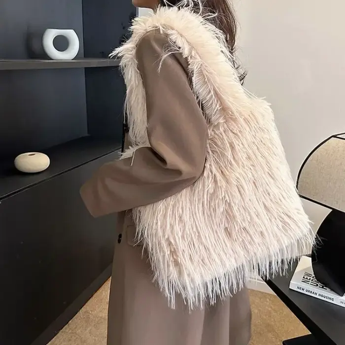 Sac à langer tendance pour femmes : sac à main en cuir de luxe simple