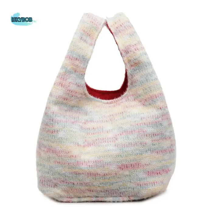 Sac fourre-tout en peluche imprimé léopard