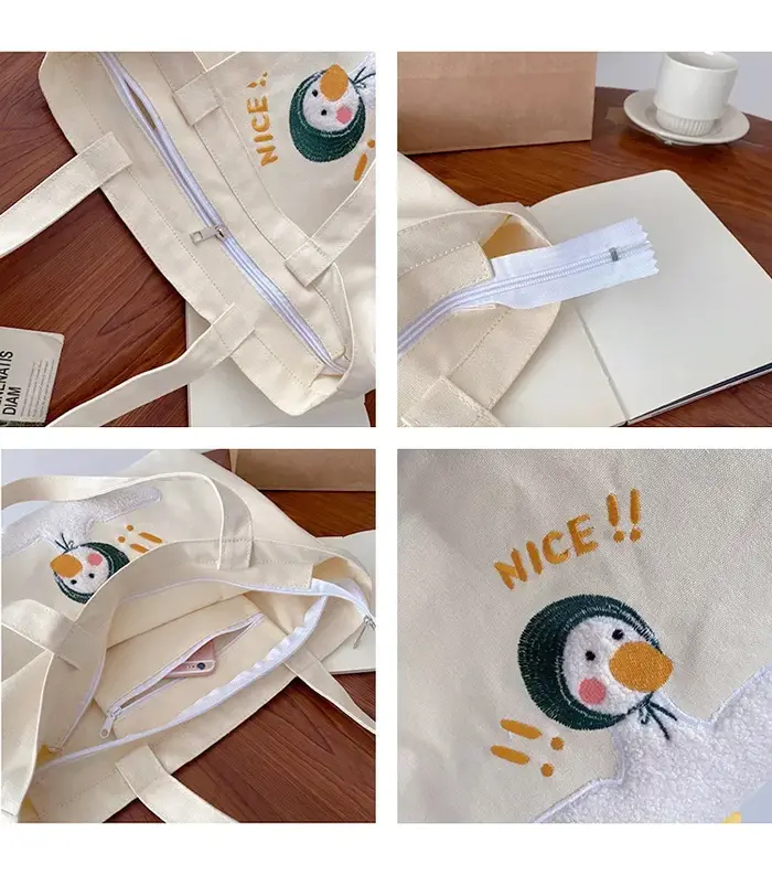 Sac à Main en Toile pour Femme