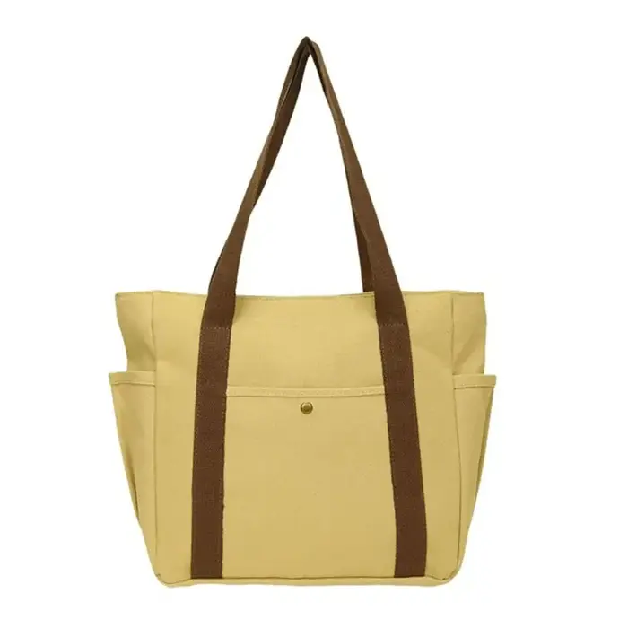 Sac fourre-tout à fermeture éclair de style voile universitaire de grande capacité – Sac de travail durable et spacieux