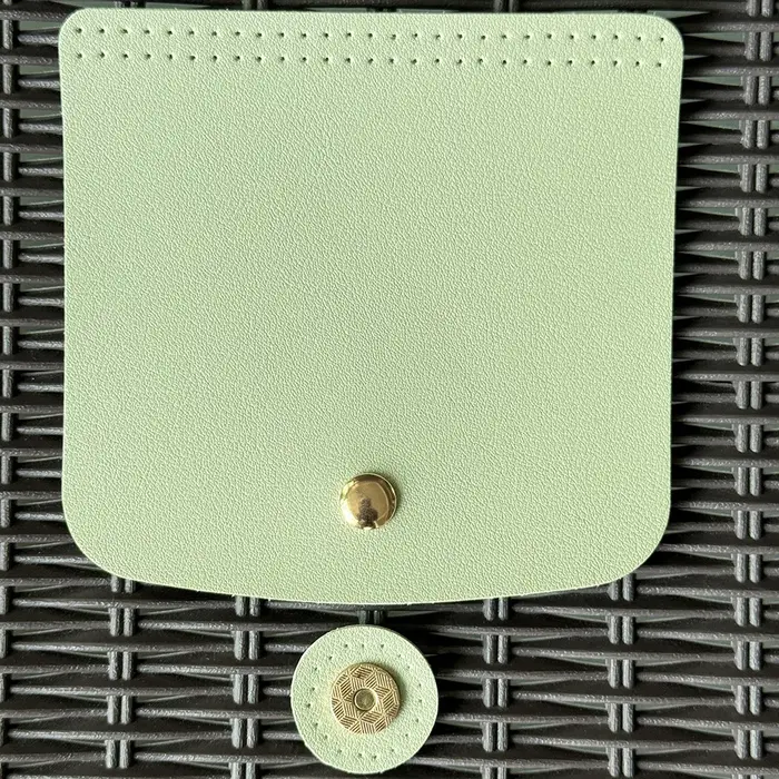 Pochette à rabat multicolore avec boucle, accessoires de couture DIY pour la fabrication de sacs fai