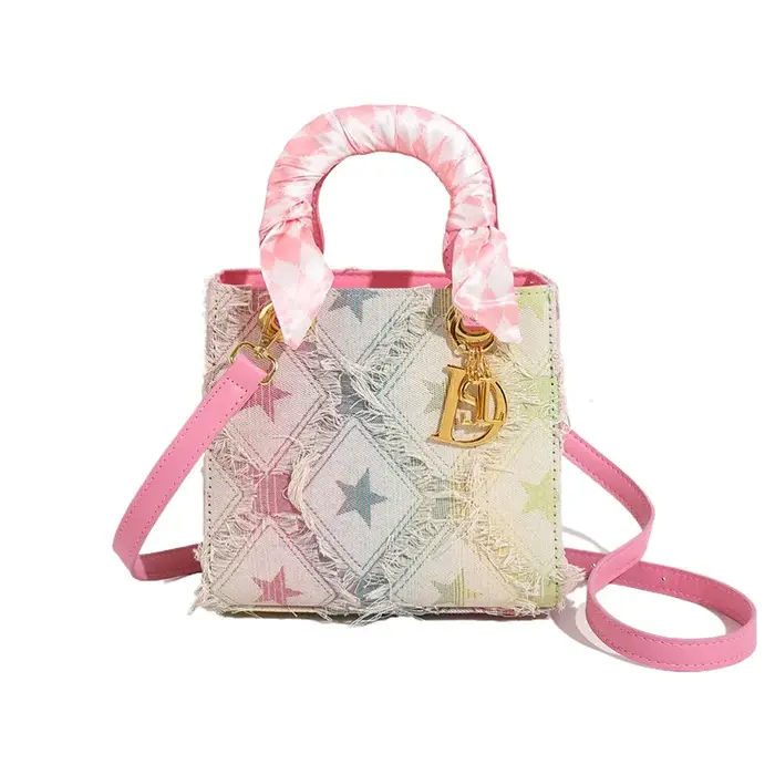 Y2K – sac à main étoile en Denim pour femmes, sac à bandoulière polyvalent à une épaule, nouvelle co