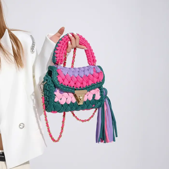 Sac à main tissé pour femmes