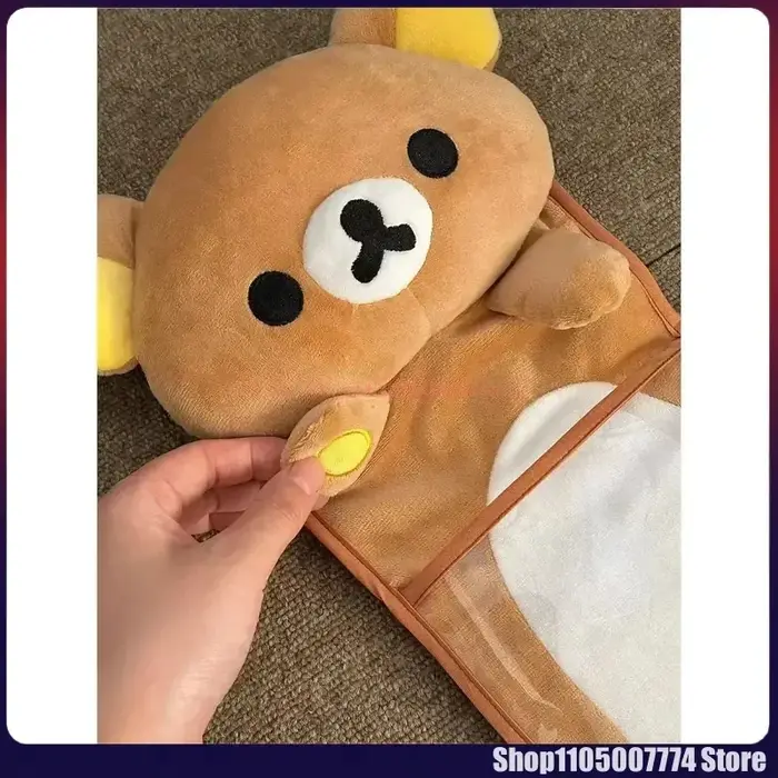 Kawaii Rilakkumas sac de rangement suspendu au mur dessin animé