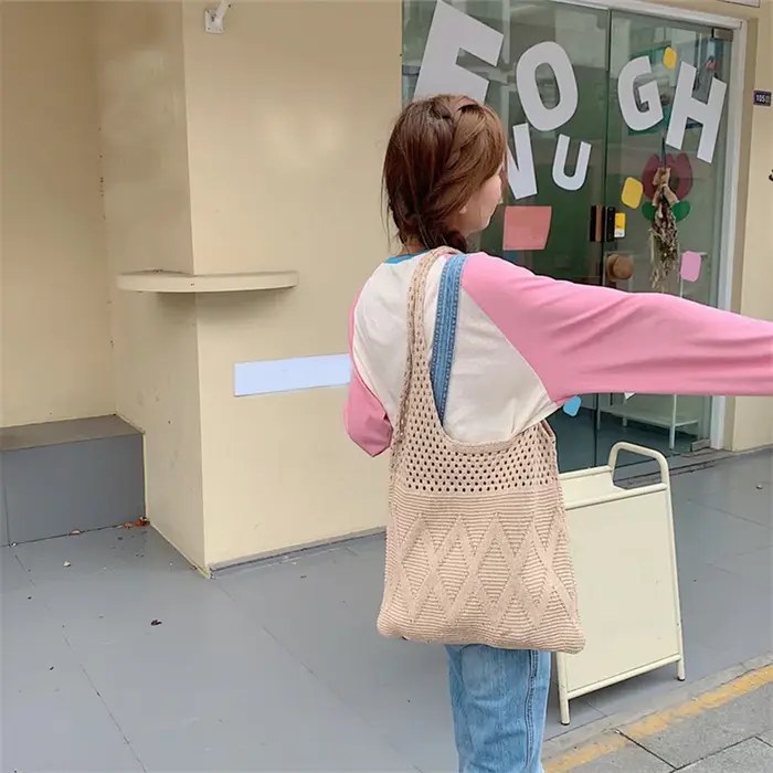 Sacs à main tricotés de styliste pour femmes