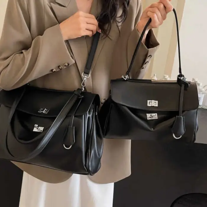 Sac fourre-tout portable grande capacité à la mode pour femme – Nouvelle collection été