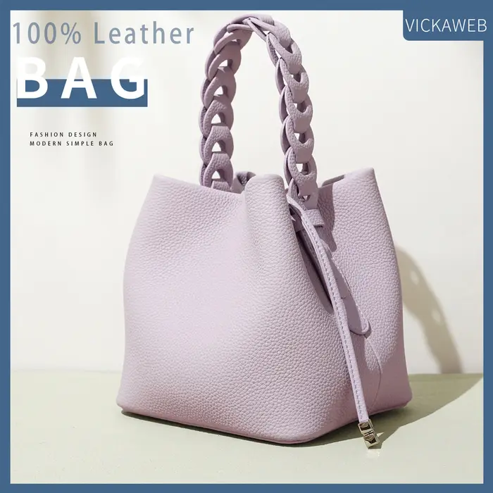 Sacs à bandoulière en cuir véritable 100% pour femmes